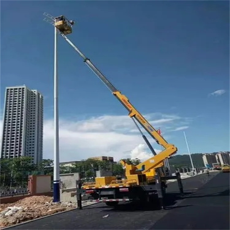 襄州维修路灯的曲臂升降车出租