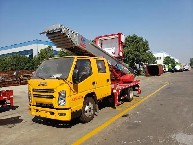 襄州附近云梯车出租 砂石搬运